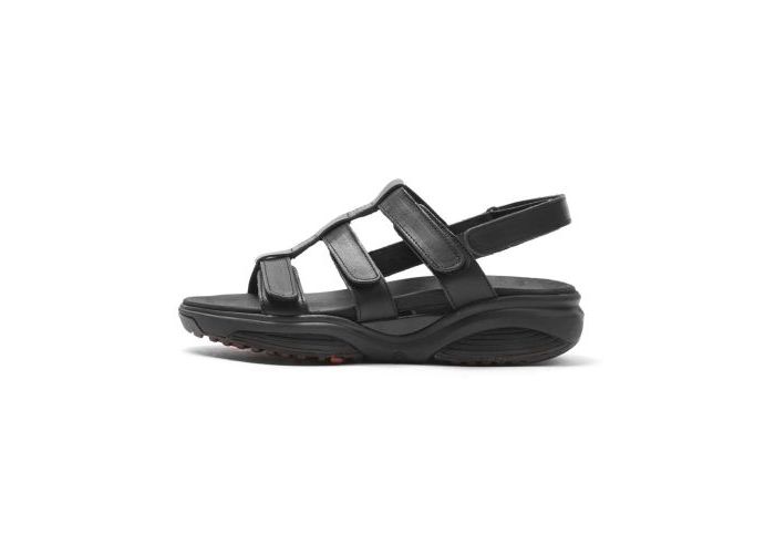 Xsensible 6716 Sandalen Zwart