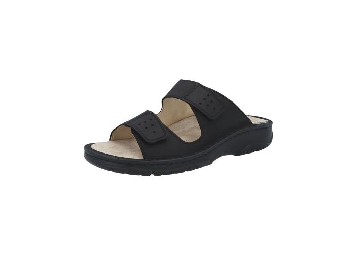 Berkemann Slides & slippers Luis 05804-050 Zwart Black
