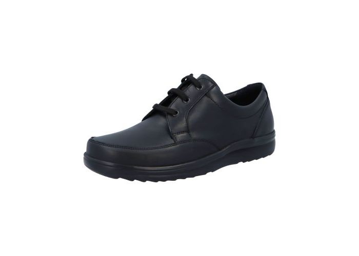 Berkemann Chaussures à lacets Liam H 05500-901 Zwart Noir