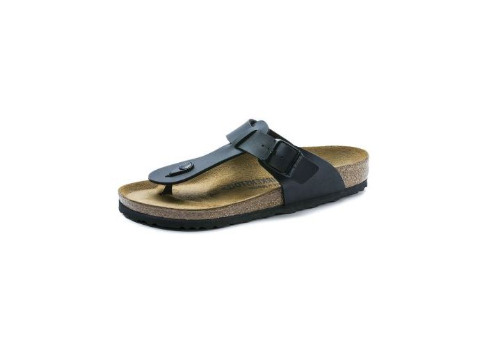 Birkenstock 1347 Teenslippers Zwart