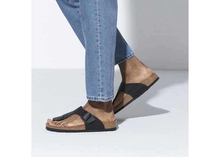 Birkenstock 4798 Teenslippers Zwart