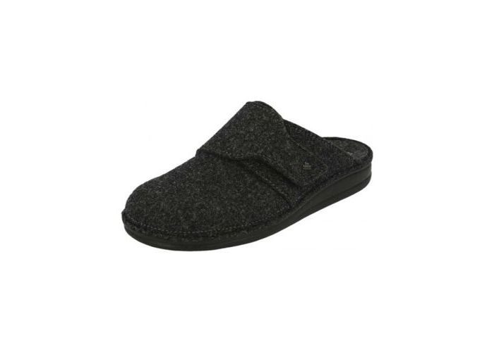 Finncomfort Pantoffels Tirol 6500.416168 Anthraciet  Grijs