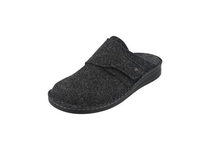 Finncomfort Pantoffels Zams 06503-416468 Anthraciet Grijs