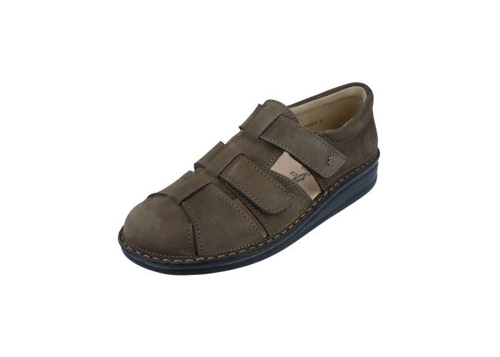 Finncomfort Shoes with velcro Athos 01034-751187 Donkerbruin Brown