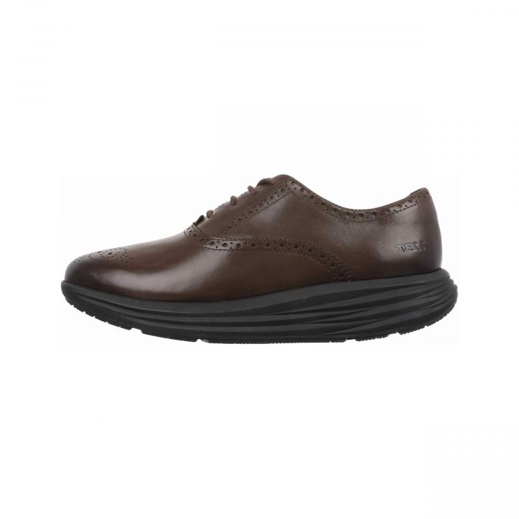 Mbt Veterschoenen Oxford Wing 3 M 703521-23C Dark Brown Bruin