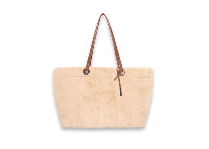 Bulaggi  Sunny Faux Fur Shopper 31646.34  Champagne Beige