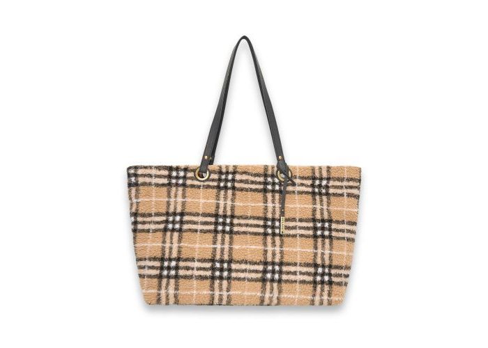 Bulaggi  Teddy Checkered Shopper 31679.31 Creme Beige