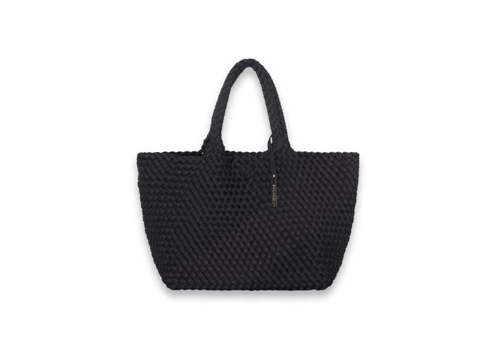 Bulaggi  Neopreen Woven Shopper L 95001.10 Zwart Zwart