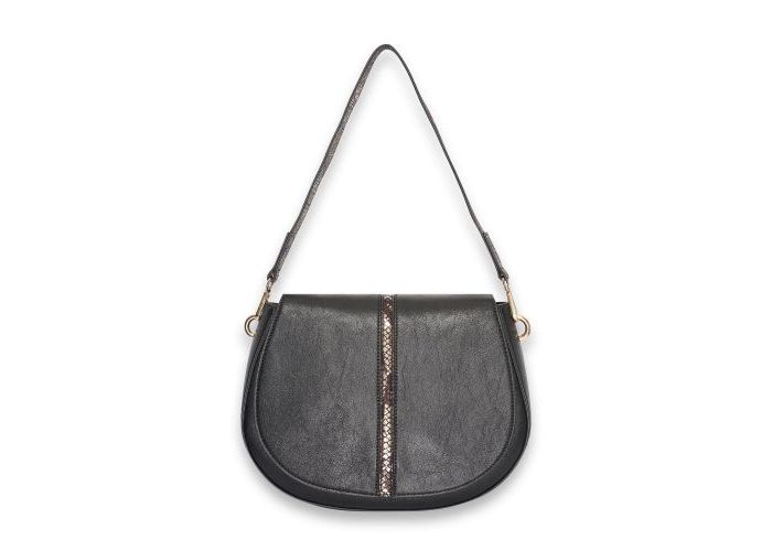 Bulaggi  Snake Shoulderbag 31643.10 Zwart Zwart