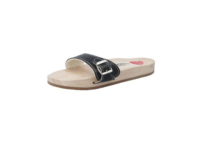 Berkemann Slides & slippers Original Sandale 00100-900 Zwart Black