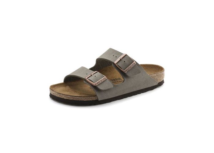 Birkenstock Slides & slippers Arizona 0151213 Narrow Fit Stone Grey