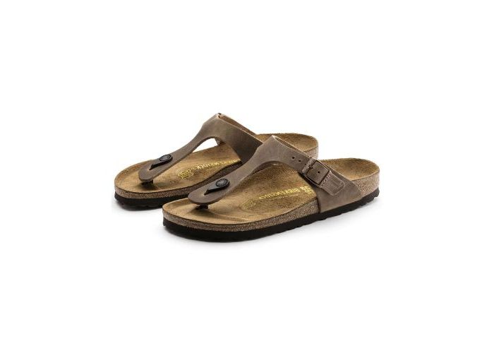 Birkenstock 7504 Teenslippers Bruin