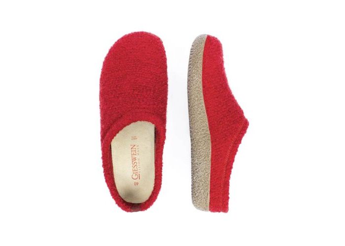 Giesswein 1882 Pantoffels Rood